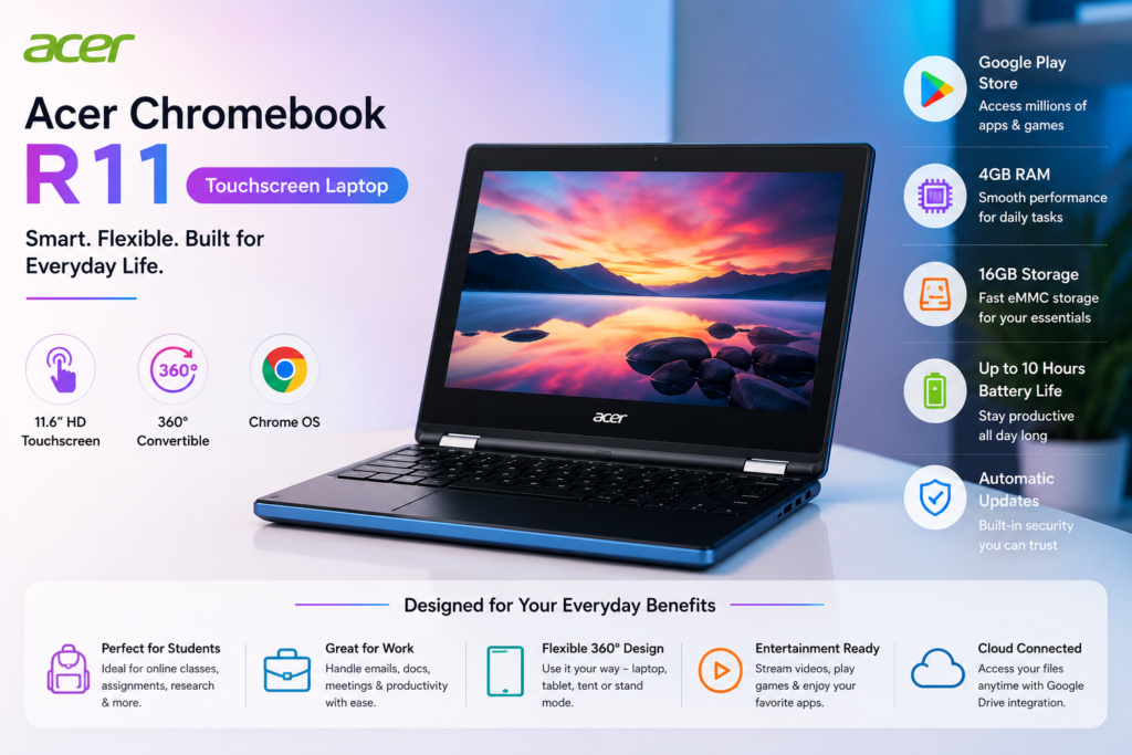 Acer Chromebook R11 Touchscreen Laptop