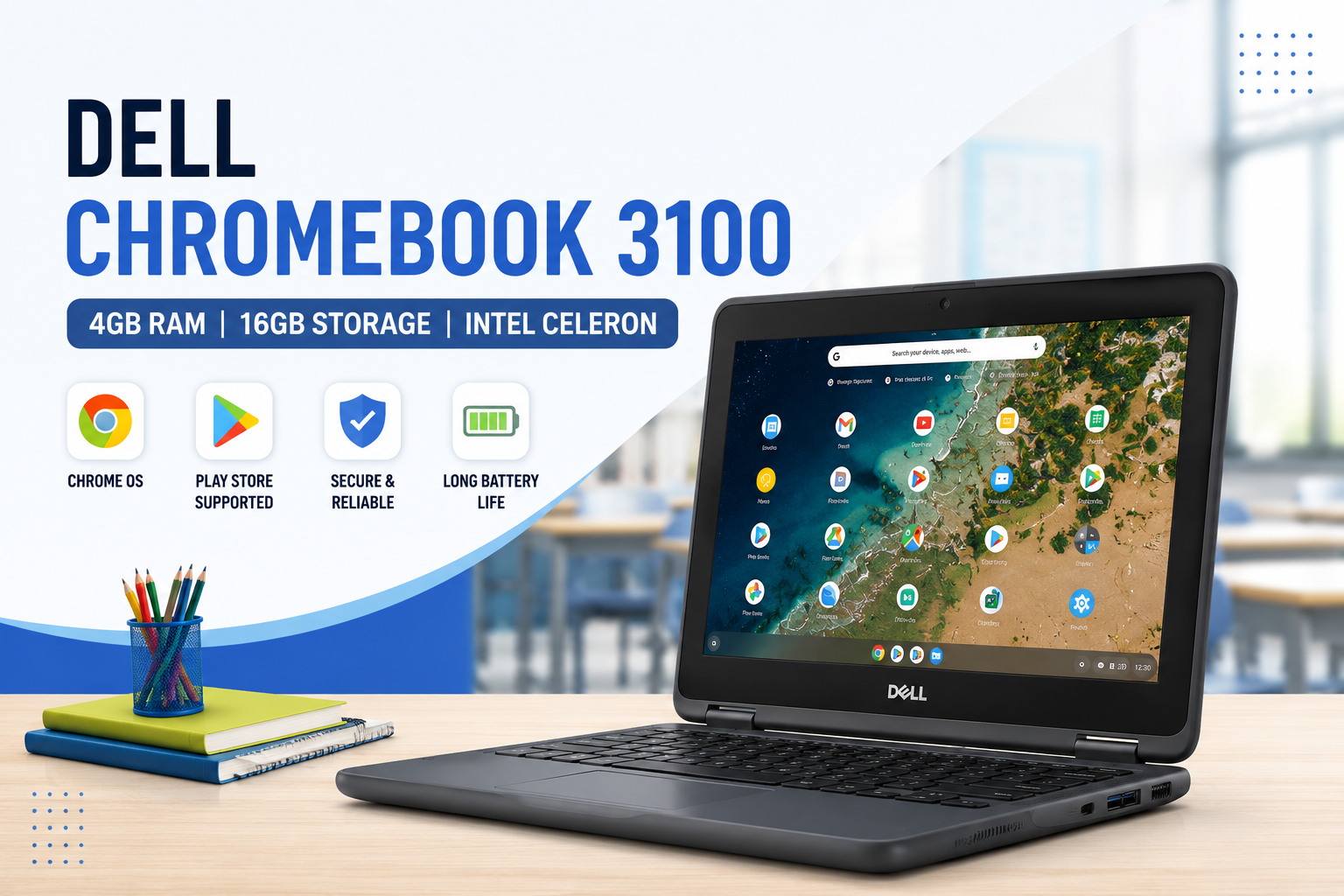 Dell ChromeBook 3100