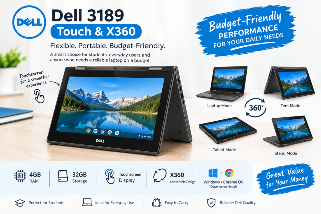 Dell 3189 Touch X360.