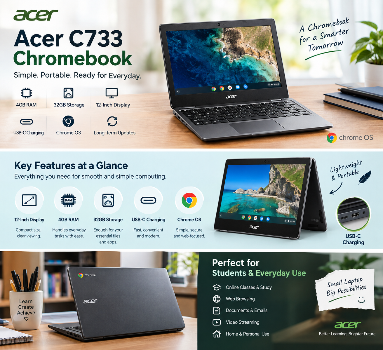 Acer C733 Chromebook