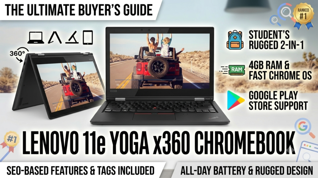 enovo 11e Yoga x360 Chromebook