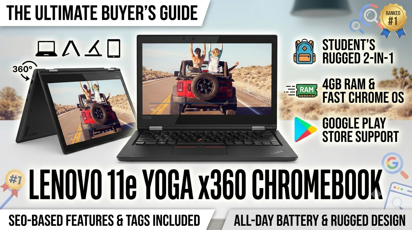 enovo 11e Yoga x360 Chromebook