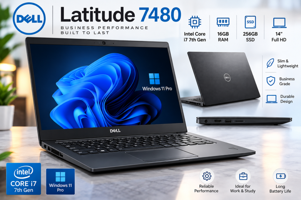Dell Latitude 7480 i7 7th Gen