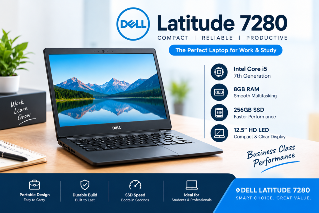 Dell Latitude 7280 laptop.